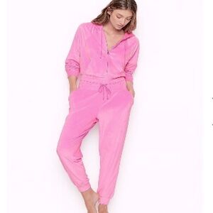 Victoria's Secret Neon Velour Jogger Set!